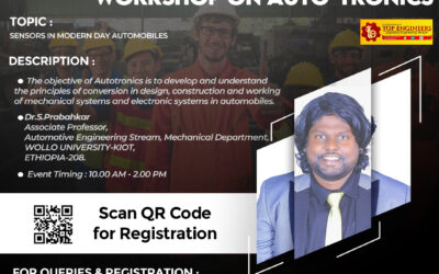 INTERNATIONAL WORKSHOP ON AUTOTRONICS (AUTO – 2021)