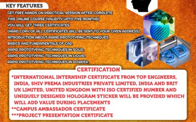INTERNATIONAL 3D PRINTING TECHNOLOGY INTERNSHIP TRAINING (PROTO – 2022)
