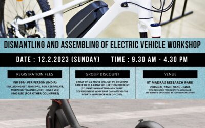 DISMANTLING AND ASSEMBLING OF ELECTRIC VEHICLE WORKSHOP