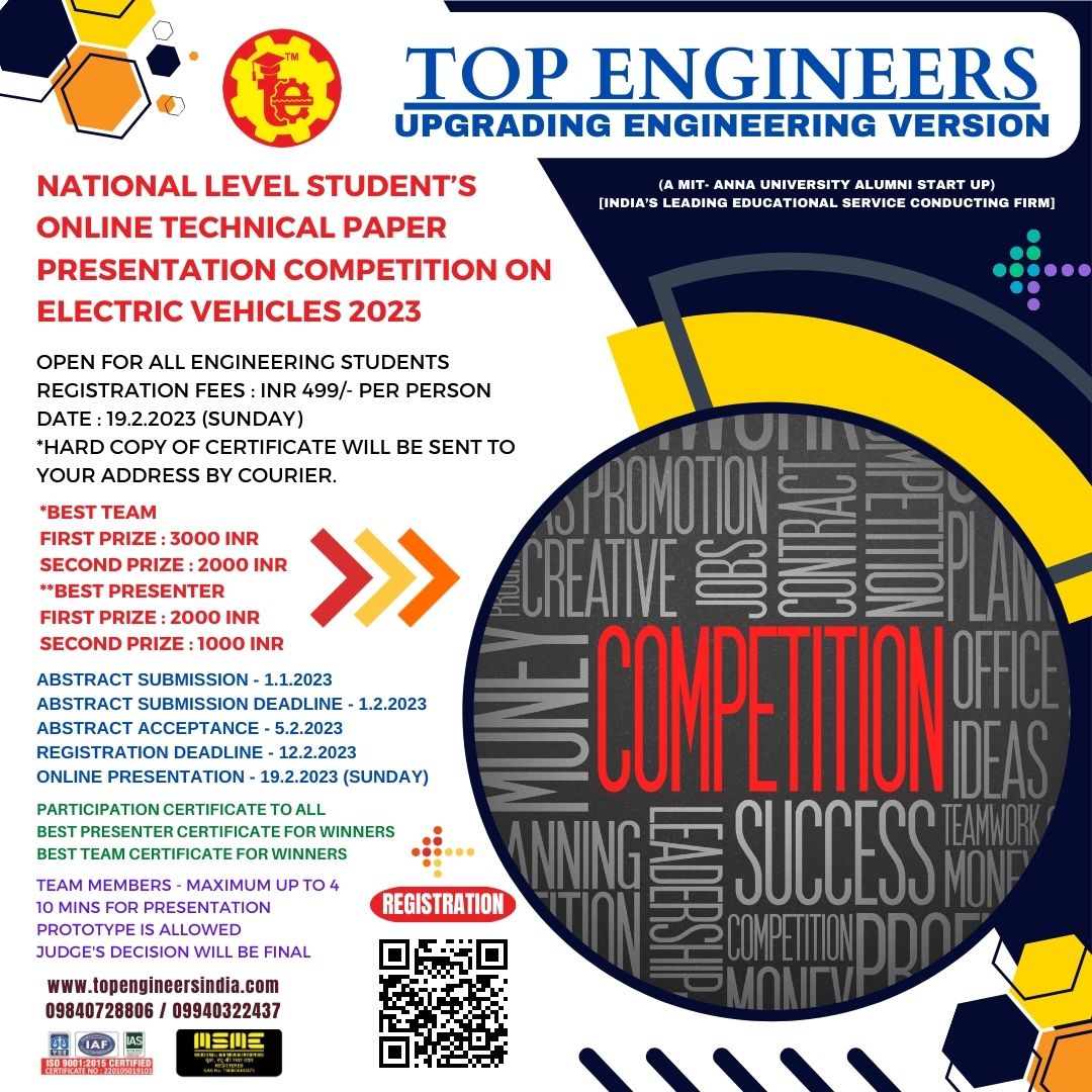 online paper presentation competition 2023