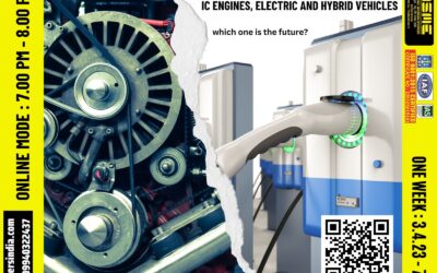 FACULTY DEVELOPMENT PROGRAM ON IC ENGINES, ELECTRIC AND HYBRID VEHICLES (ONLINE MODE) ORGANIZED BY TOP ENGINEERS IN ASSOCIATION WITH MECHANICA’23 IIT MADRAS
