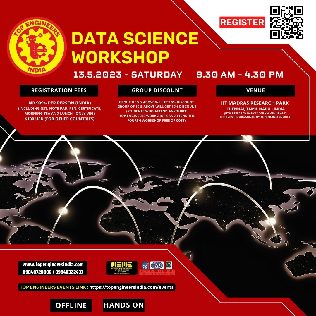 Data Science Workshop in Chennai