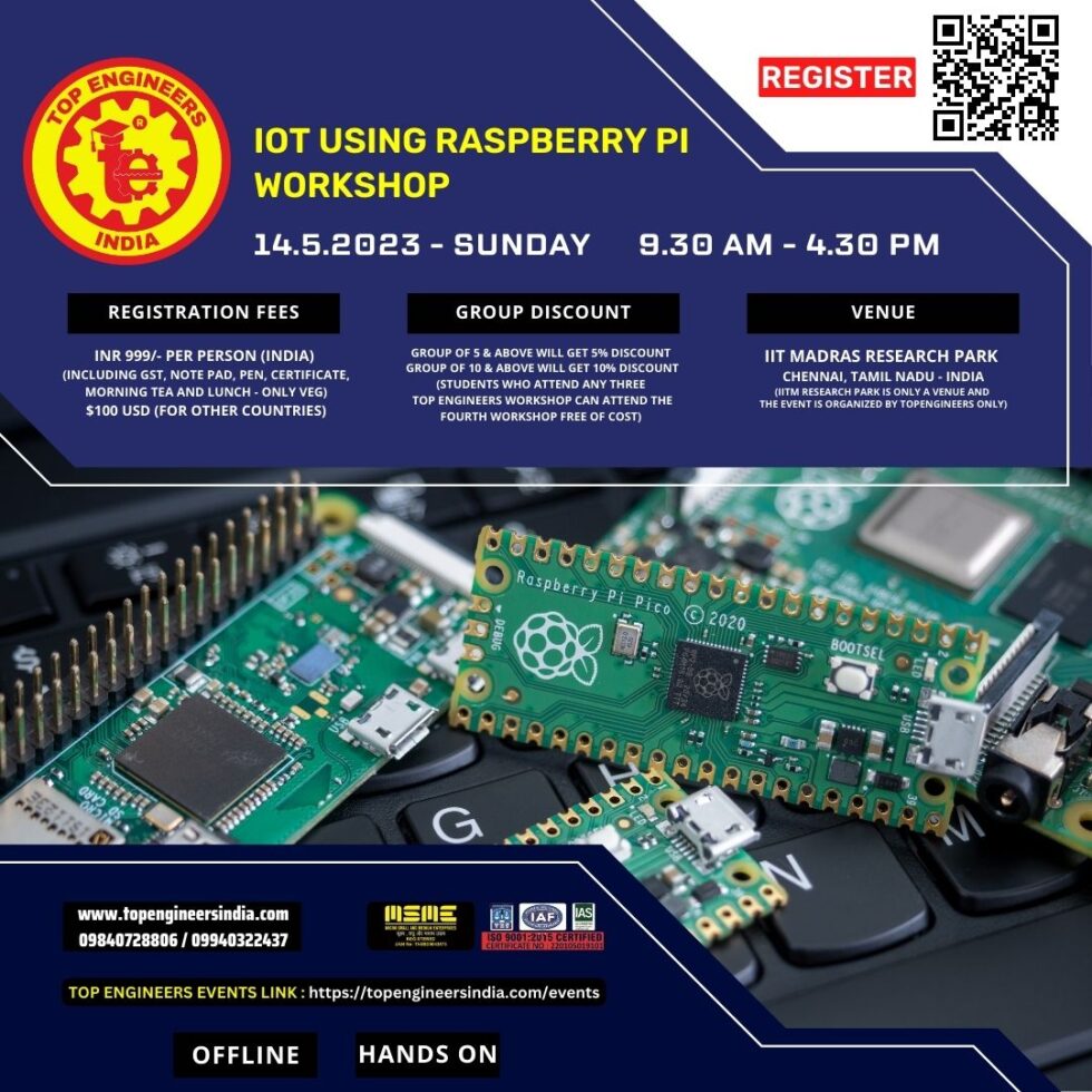 IOT USING RASPBERRY PI WORKSHOP - TopEngineers