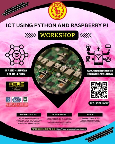 IOT USING PYTHON AND RASPBERRY PI WORKSHOP - TopEngineers