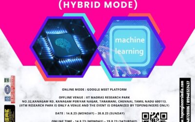 7 DAYS INTERNATIONAL INTERNSHIP ON MACHINE LEARNING (HYBRID MODE)