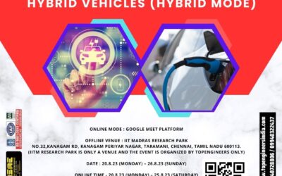 7 DAYS INTERNATIONAL INTERNSHIP ON IC ENGINES, ELECTRIC VEHICLES AND HYBRID VEHICLES (HYBRID MODE)