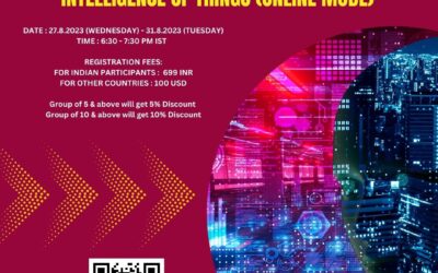 5 DAYS INTERNATIONAL INTERNSHIP ON ARTIFICIAL INTELLIGENCE OF THINGS (ONLINE MODE)