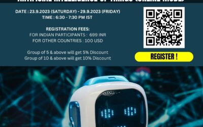 7 DAYS INTERNATIONAL INTERNSHIP ON ARTIFICIAL INTELLIGENCE OF THINGS (ONLINE MODE)
