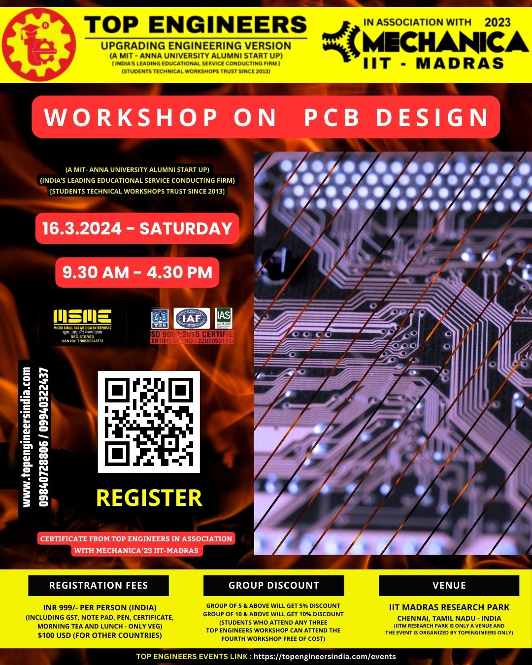 PCB Design Workshp by TOP ENGINEERS