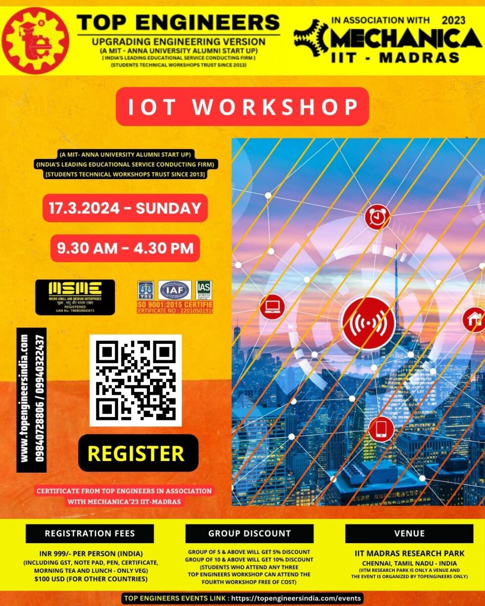 IoT Workshop by TOP ENGINEERS