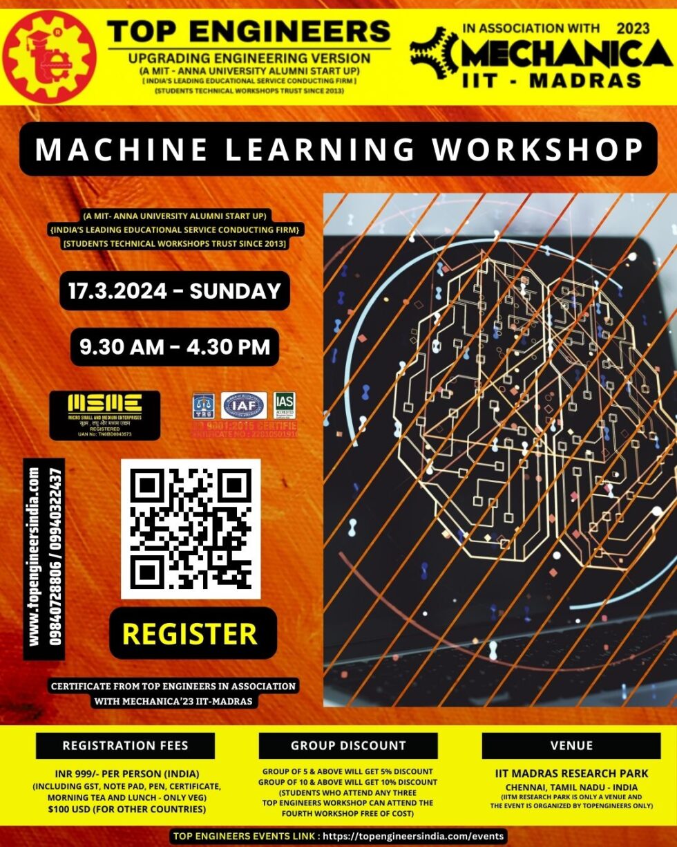 Machine Learning Workshop by TOP ENGINEERS