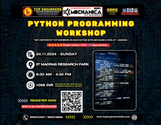 PYTHON PROGRAMMING WORKSHOP