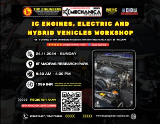 IC ENGINES, ELECTRIC AND HYBRID VEHICLES WORKSHOP