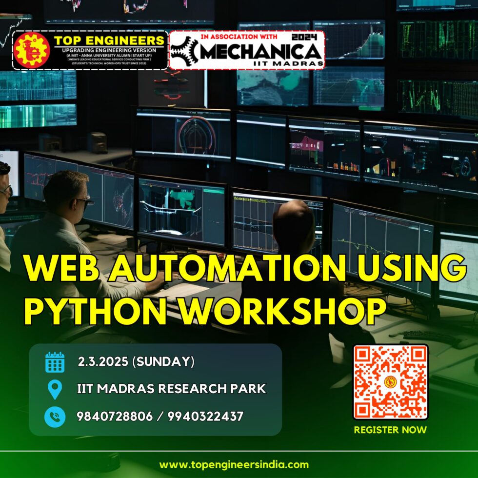 WEB AUTOMATION USING PYTHON WORKSHOP - TopEngineers