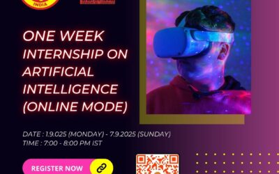 ONE WEEK INTERNSHIP ON ARTIFICIAL INTELLIGENCE (ONLINE MODE)