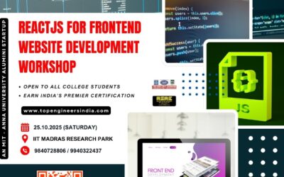 REACTJS FOR FRONTEND WEBSITE DEVELOPMENT WORKSHOP