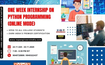 ONE WEEK INTERNSHIP ON PYTHON PROGRAMMING (ONLINE MODE)