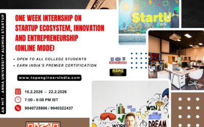 ONE WEEK INTERNSHIP ON STARTUP ECOSYSTEM, INNOVATION AND ENTREPRENEURSHIP (ONLINE MODE)