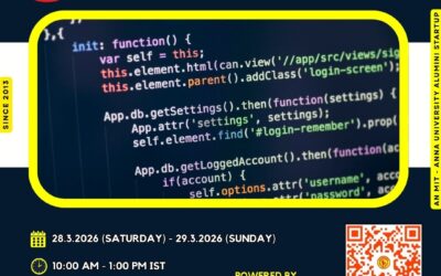 TWO DAY WORKSHOP ON REACT JS (ONLINE MODE)