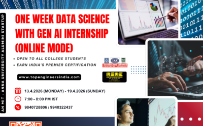 ONE WEEK DATA SCIENCE WITH GEN AI INTERNSHIP (ONLINE MODE)