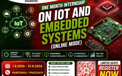 ONE MONTH INTERNSHIP ON IOT AND EMBEDDED (ONLINE MODE)