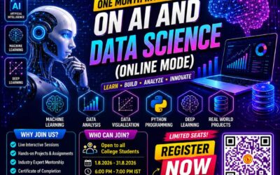 ONE MONTH INTERNSHIP ON AI AND DATA SCIENCE (ONLINE MODE)