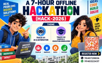 A 7 -Hour Offline Hackathon (HACK-2026) Organised by Top Engineers in association with BIMSR Powered by Profential