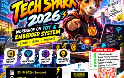 (TECH SPARK – 2026) WORKSHOP ON IOT & EMBEDDED SYSTEM